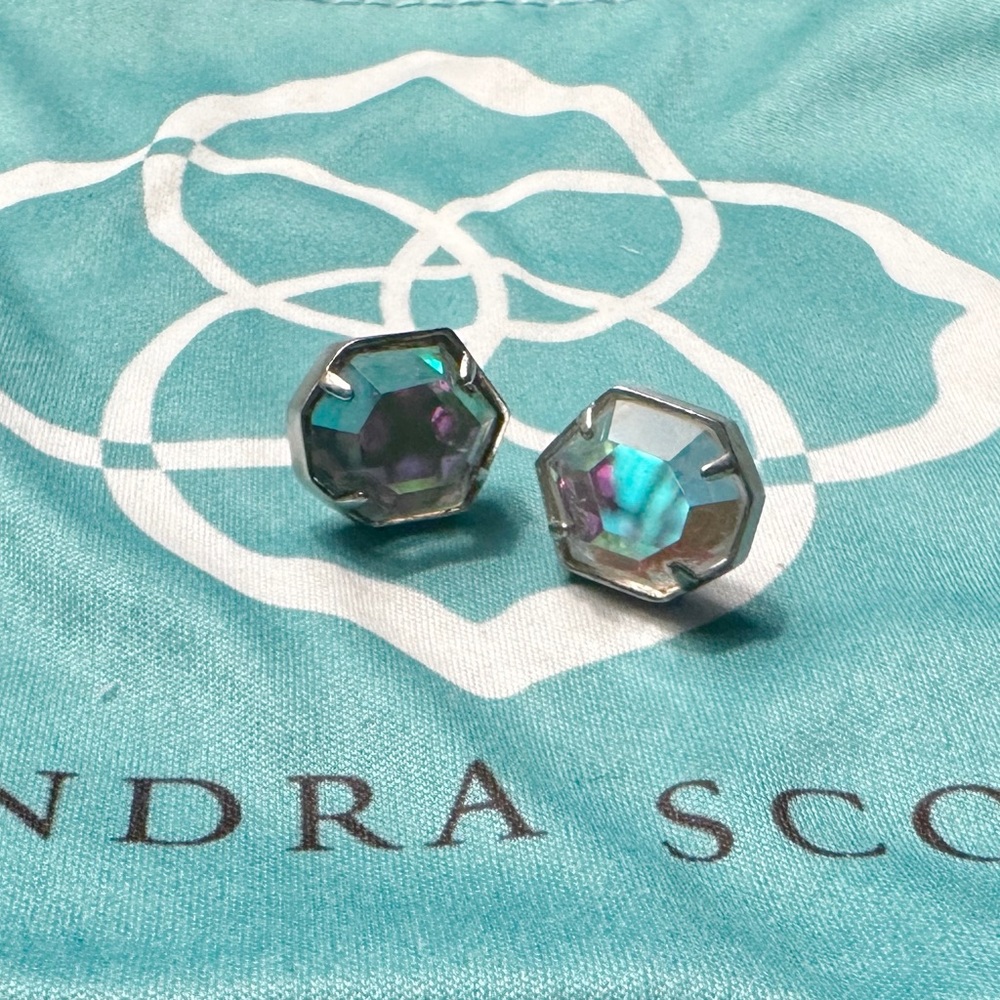 Kendra Scott Dichroic Glass Earrings